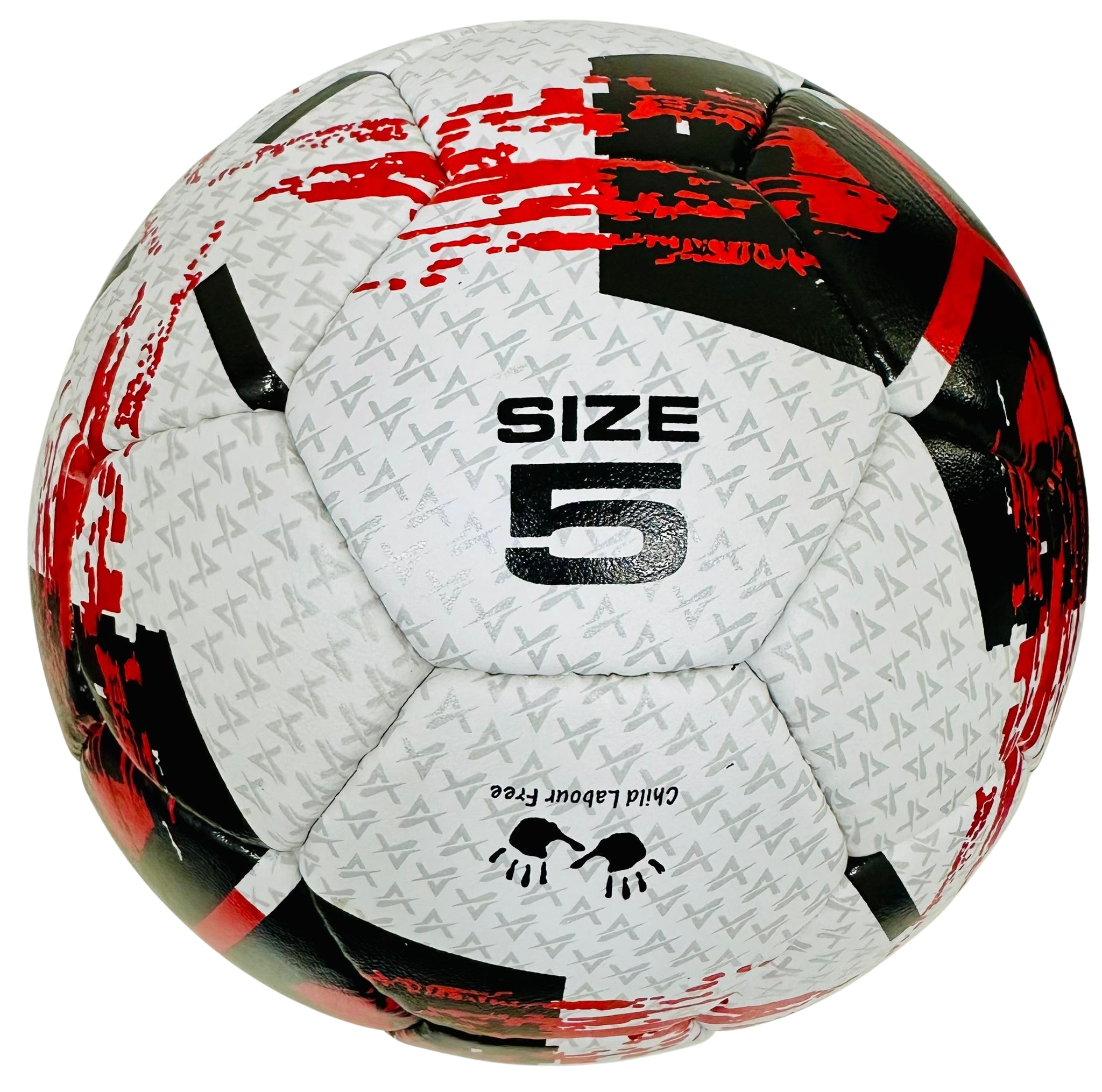 Professional 32-Panel Size 5 Soccer Ball – 442g Durable Training Ball for Hard Ground and Artificial Grass – All Weather Machine Stitched Ball with Pressure Control