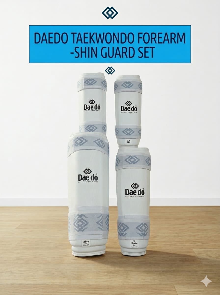 Daedo Taekwondo Forearm and Shin guard set