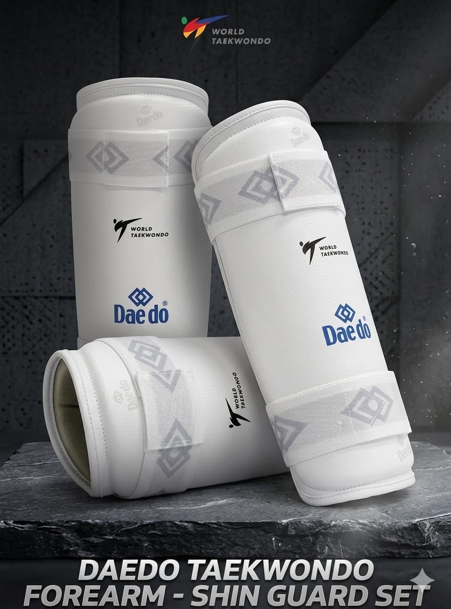 Daedo Taekwondo Forearm - shin guard set WT approved