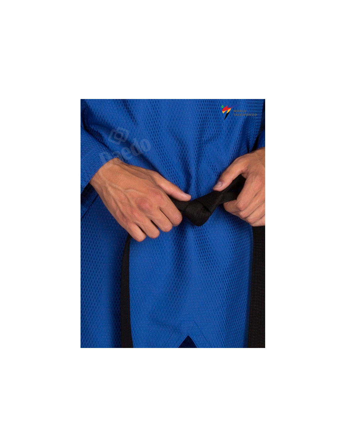 DAEDO WT RECOGNIZED TAEKWONDO UNIFORM , LIGHTWEIGHT,BLUE COLOR