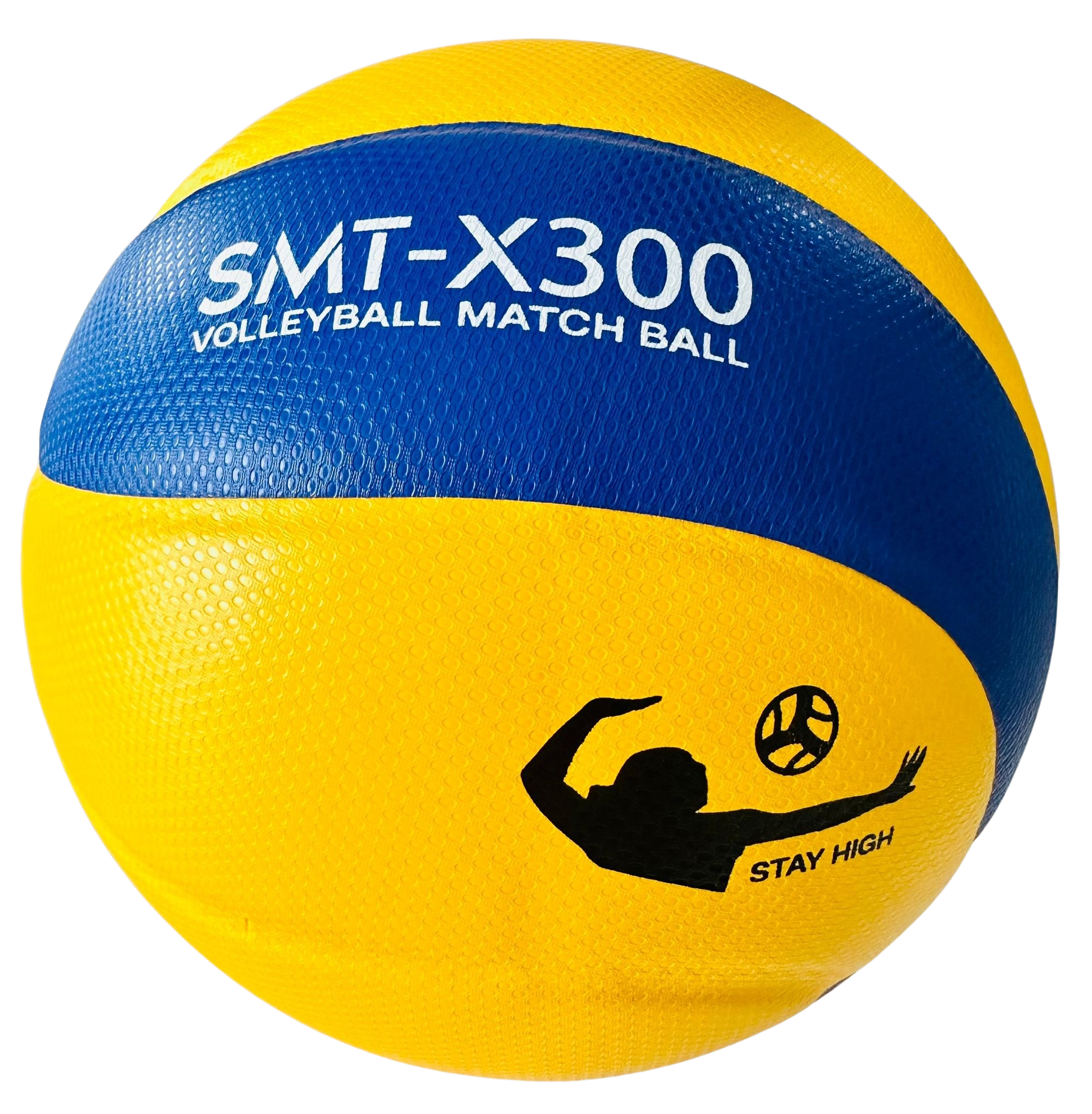 Summit SMT-X300 Professional Match Volleyball – Size 5, 9-Panel Bonded PU Leather, EVA Subfloor, 260–280g – Indoor & Outdoor Use