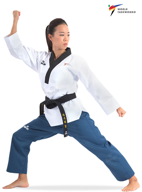Daedo taekwondo Poomsae Uniform for Women WT approved