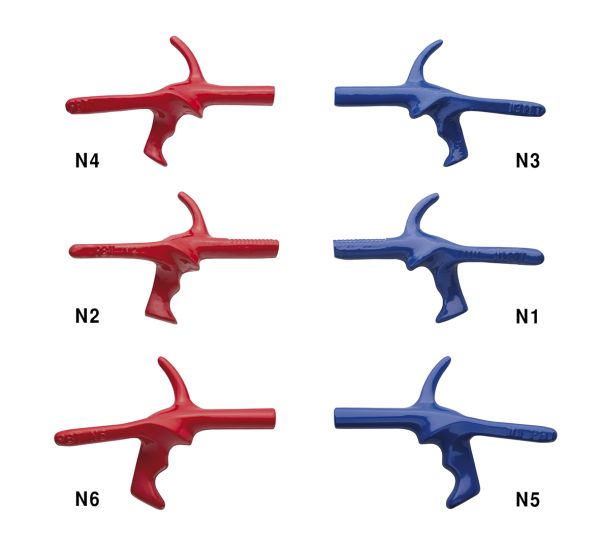 Pistol grip foil with colour isolation N1 RIGHT HAND