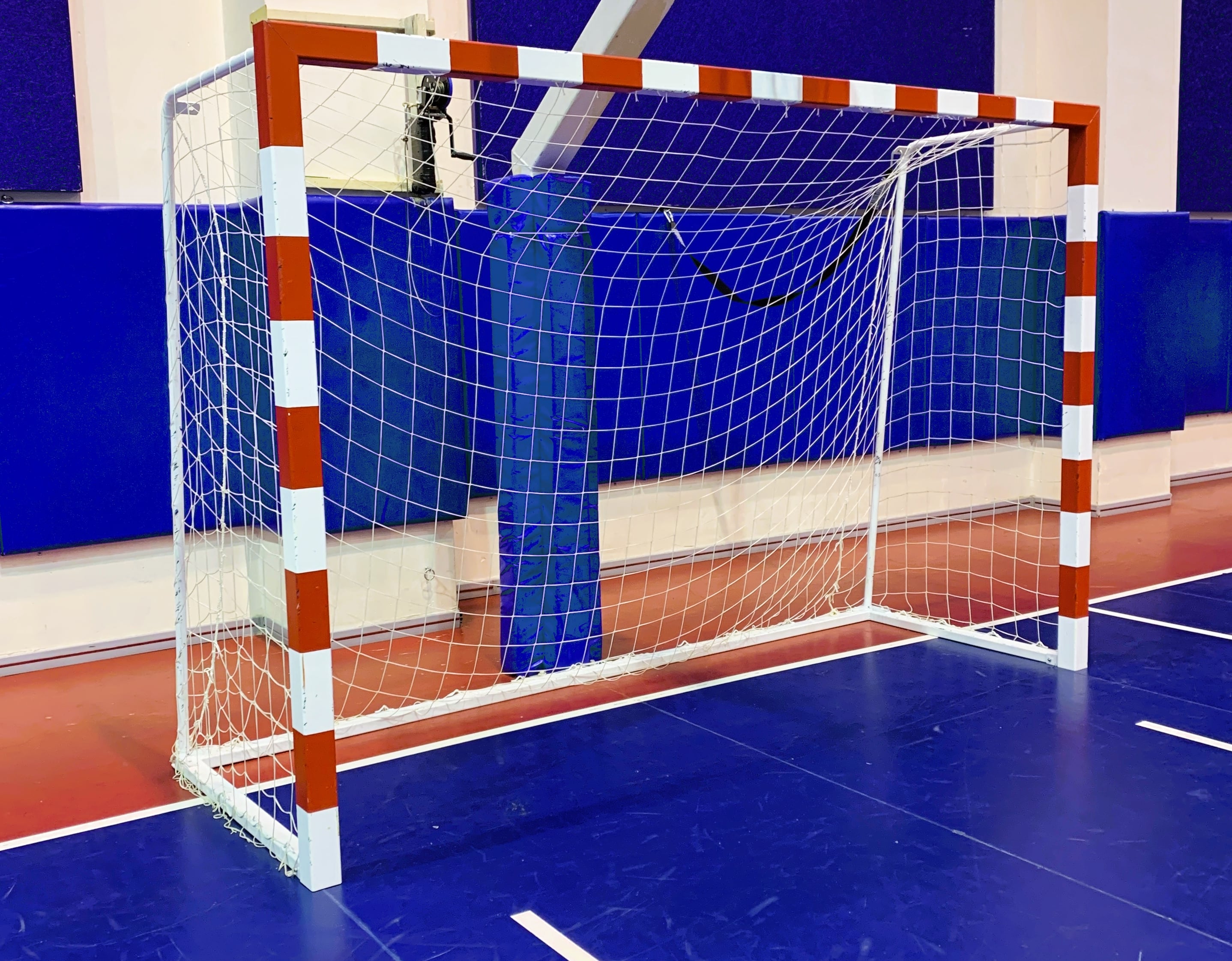 Handball Goal Net Pair – 3mm Knotless Polyamide Netting – 3x2m Regulation Size (200x300x100x100 cm) – Durable School & Training Use – Sold as Set of 2 Nets