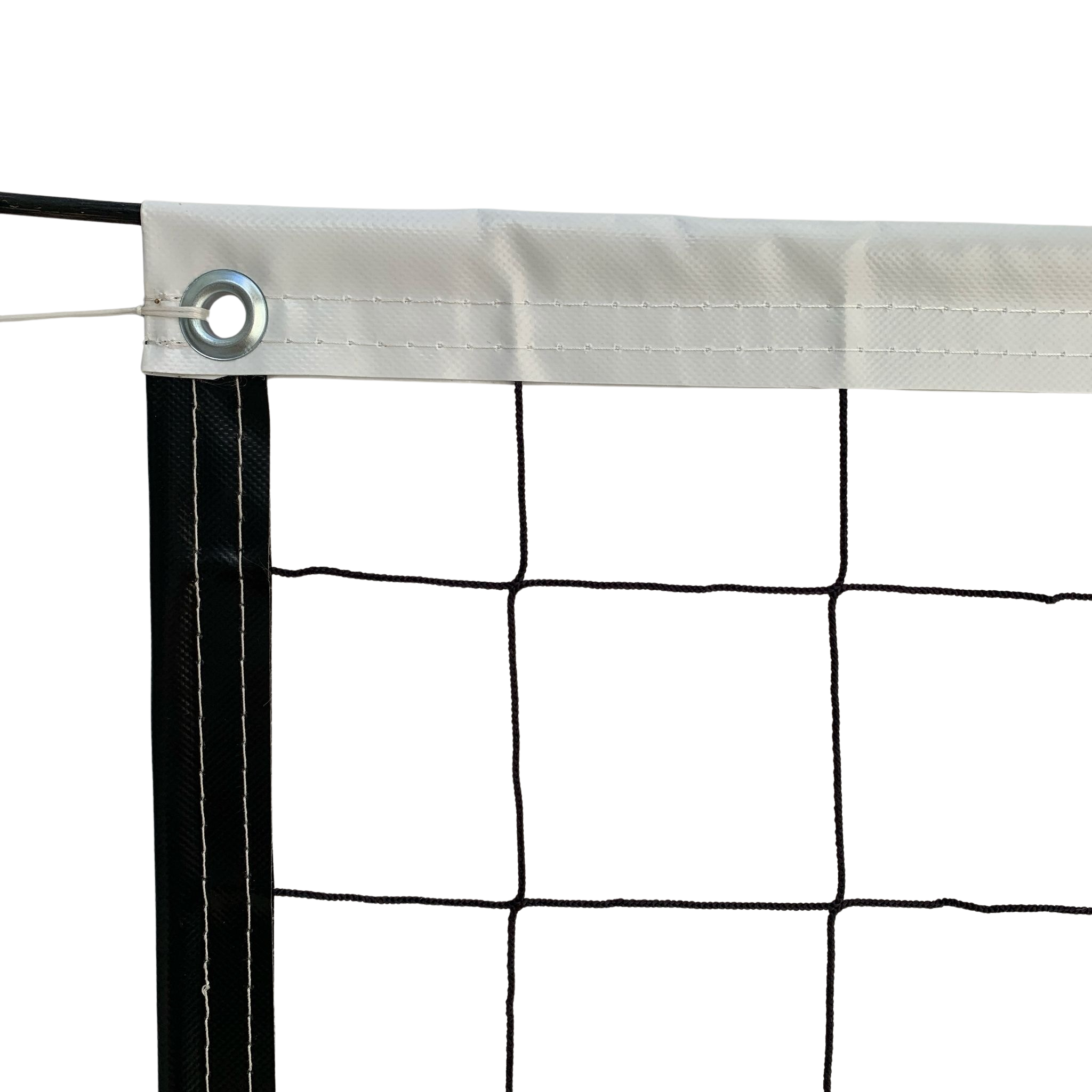 Professional Volleyball Net – 100x950 cm Heavy Duty Net with 2mm Polyamide Yarn, 4mm Tension Rope & UV-Protected Polyester Tarpaulin – Indoor & Outdoor Court Training Use