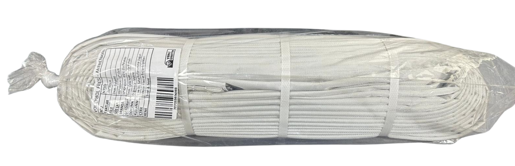 Professional Volleyball Net – 100x950 cm Heavy Duty Net with 2mm Polyamide Yarn, 4mm Tension Rope & UV-Protected Polyester Tarpaulin – Indoor & Outdoor Court Training Use