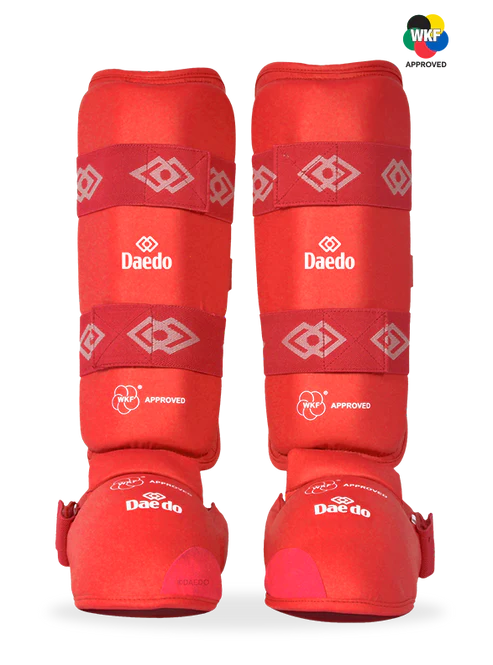 Daedo Karate Shin Instep Guard WKF Approved